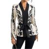 image:imageMakeMeChic Womens Boho Tops Floral Bell Sleeve Tie Front Blouse V Neck Belted Work Dressy ShirtApricot