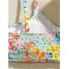image:imageMAKEMECHIC Girls Ditsy Floral Print 2 Piece Bikini Set Scoop Neck Ruched Triangle Beach Bathing SuitMulticolor