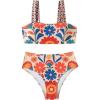 image:imageMakeMeChic Womens High Waisted Bikini Sets Bathing Suit Swimsuit Tropical Boho SwimwearMulticolored