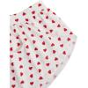 image:imageMAKEMECHIC Womens Pajama Bottoms Floral Print Plaid Tie Front PJ Shorts Slit Hem Cherry Summer Lounge ShortsMulticolor