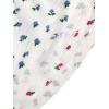 image:imageMAKEMECHIC Womens Pajama Bottoms Floral Print Plaid Tie Front PJ Shorts Slit Hem Cherry Summer Lounge ShortsPink and Blue