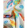 image:imageMakeMeChic Womens 2 Piece Bikini Sets Halter Triangle High Cut Thong Graphic Print Beach SwimsuitMulticolor