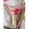 image:imageMakeMeChic Womens 2 Piece Summer Swimsuit Floral Print Tie Back Beach Micro Bikini SetsMulticolor