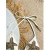 image:imageMakeMeChic Womens Rhinestone Starfish Bikini Top Halter Tie Backless Swimsuit Tops SwimwearBeige
