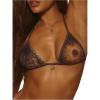 image:imageMakeMeChic Womens Halter Triangle Bikini Top Tie Back String Swimsuit Tops SwimwearMulticolor