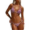 Striped Purple Pink