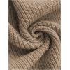image:imageMakeMeChic Womens Casual Sweater Dress V Neck Sleeveless Knit Short Sweater Dresses with PocketKhaki