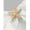 image:imageMakeMeChic Womens Strapless Tube Dress Metal Starfish Cut Out Tiered Ruffle A Line Mini DressesWhite