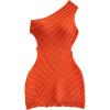 image:imageMakeMeChic Womens Off The Shoulder Dress Cut Out Sleeveless Bodycon Y2k Short DressesOrange
