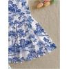 image:imageMakeMeChic Womens Cami Dress Spaghetti Strap Ruffle Hem A Line Flare Mini Dresses
