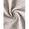 image:imageMakeMeChic Womens Long Sleeve Tshirt Dress Crew Neck Rib Knit Short Dresses