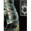 image:imageMakeMeChic Womens Button Down Plaid Shirt V Neck Ruched Short Sleeve Y2k BlouseMulticolor