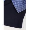 image:imageMakeMeChic Womens Plaid Blouses Off The Shoulder Ruched Long Sleeve Going Out Crop TopsBlue