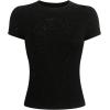 image:imageMakeMeChic Womens Sequin Tops Sparkly Glitter Crewneck Short Sleeve Going Out T ShirtBlack