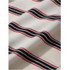 image:imageMakeMeChic Womens Striped Long Sleeve T Shirt Crew Neck Fall Going Out TopsWhite