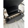 image:imageMakeMeChic Womens Seashell Shape Pearl Croccbody Handbag Leather Flap Adjustable Strap Shoulder BagBlack