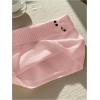 image:imageMAKEMECHIC Womens Mini Knit Skirt Bodycon Low Waisted Ribbed Sweater SkirtsPink