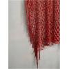 image:imageMakeMeChic Womens Boho Fringe Poncho Tops Crochet Hollow Out Tops Beach Swimsuit CoverupRed