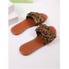 image:imageMakeMeChic Womens Bow Sandals Summer Beach Cute Flats Slides SlippersLeopard