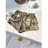 image:imageMakeMeChic Womens Camo Shorts Athletic Sports Running Boxer Workout Sweat ShortsArmy Green Multi