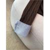 image:imageMakeMeChic Womens Cropped Sweater Collared Cable Knit Cardigan Button Down Long Sleeve Formal Preppy ClothesChocolate Brown