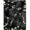 image:imageMakeMeChic Womens Fall Sequin Halter Top Backless Y2K Party Going Out TopsBlack