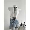 image:imageMakeMeChic Womens Fall Sequin Halter Top Backless Y2K Party Going Out TopsBlack