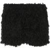 image:imageMakeMeChic Womens Fuzzy Micro Shorts Contrast Skinny Fitted Party Club Y2K Mini ShortsBlack