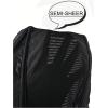 image:imageMakeMeChic Womens Mesh Strapless Bustier Corset Lace Up Back Overbust Tube TopsBlack