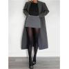 image:imageMakeMeChic Womens Mini Skirt with Shorts Underneath Work Office Bodycon Tweed SkirtsGrey