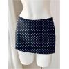 image:imageMakeMeChic Womens Polka Dots Mini Skirt Low Waisted Bodycon Y2K SkirtsDark Blue