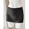 image:imageMakeMeChic Womens Polka Dots Mini Skirt Low Waisted Bodycon Y2K SkirtsDark Grey