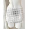 image:imageMakeMeChic Womens Polka Dots Mini Skirt Low Waisted Bodycon Y2K SkirtsWhite