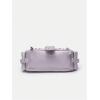 image:imageMakeMeChic Womens Rivet Shoulder Bag PU Leather Buckle Y2K Punk Vintage Tote Bag HandbagsPurple