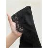 image:imageMakeMeChic Womens Satin Lace Tops Deep V Neck Spaghetti Strap Camisole Going Out TopsBlack B