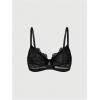 image:imageMakeMeChic Womens Sequin Cheetah Bras Bow Knot Underwire Floral Lace Y2K Bra UnderwearMulticolor