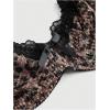 image:imageMakeMeChic Womens Sequin Cheetah Bras Bow Knot Underwire Floral Lace Y2K Bra UnderwearMulticolor