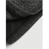 image:imageMakeMeChic Womens Sparkly Halter Top Draped Front Tie Back Sleeveless Club Tank Crop TopsBlack