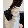 image:imageMakeMeChic Womens Sparkly Sequin Crossbody Purse Evening Clutch Handbag Bag Knot Zipper Y2k Purse BagBlack