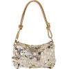 image:imageMakeMeChic Womens Sparkly Sequin Crossbody Purse Evening Clutch Handbag Bag Knot Zipper Y2k Purse BagGold