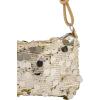 image:imageMakeMeChic Womens Sparkly Sequin Crossbody Purse Evening Clutch Handbag Bag Knot Zipper Y2k Purse BagGold