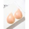 image:imageMakeMeChic Womens Sticky Bra Push Up Backless Adhesive Bra Halter Invisible Clear Bra Nipple CoversApricot