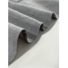 image:imageMakeMeChic Womens Summer Tube Tops Strapless Zipper Front Blouse Office Dressy ShirtGrey