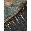 image:imageMakeMeChic Womens Wrap Fringe Skirt Beach Cover Up Low Waisted Tie Side Boho Swim SuitMulticolor B