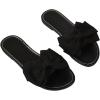 image:imageMakeMeChic Womens Bow Sandals Summer Beach Cute Flats Slides SlippersBlack
