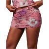 image:imageMakeMeChic Womens Floral Sequin Skirt Sparkly Low Waist Bodycon Party Short SkirtsMulticolor