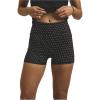 image:imageMakeMeChic Womens Polka Dots Gym Shorts Workout Yoga Biker Shorts LeggingsBlack White