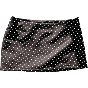 image:imageMakeMeChic Womens Polka Dots Mini Skirt Low Waisted Bodycon Y2K SkirtsBlack