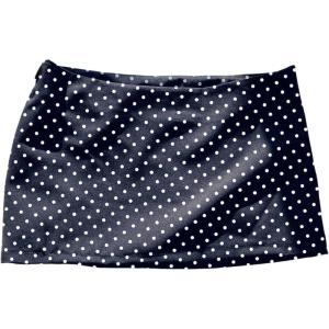 image:imageMakeMeChic Womens Polka Dots Mini Skirt Low Waisted Bodycon Y2K SkirtsDark Blue