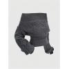image:imageMakeMeChic Womens Cable Knit Cropped Sweaters Off The Shoulder Long Sleeve Going Out Pullovers TopGrey